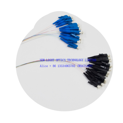 15m Network Connection Optical Fiber Patch Cord Female MPO To SC LC Type
