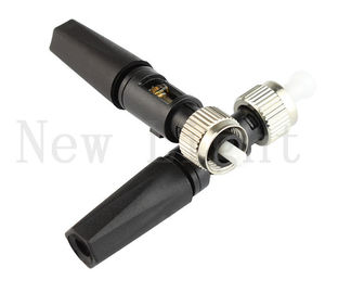 FC / UPC  Quick Assembly Connector 250μM Coating Diameter Easy On - Site Installation