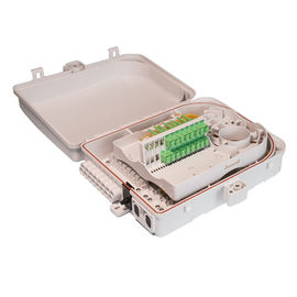 32 Fiber Optic Splitter , PLC Type Fiber Optic ABS + PC Material Optical Termination Box