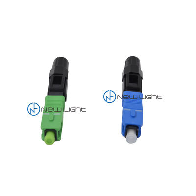 Field Installable 90N 2.0mm SC UPC Optical Cable Connector