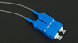 SC APC  / UPC Optical Fiber Patch Cord 250mm Cable Diameter Transparent