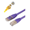 UL Certificated Double Shielding Cat6a Patch Cable For Long-distance Transmission