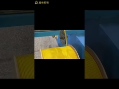 Duplex Optical Fiber Patch Cord 2.0mm 2m APC Connector Yellow