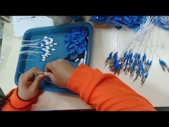 MTRJ Male Orange Multimode Optical Fiber Patch Cord Duplex