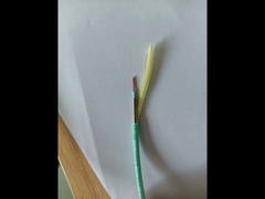 Indoor 12 Core G.652 Fiber Optic Cable Single Mode PVC Inside