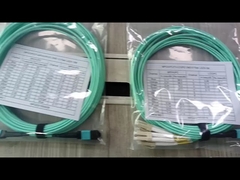12 Fiber 50/125 OM3 MPO MTP Cable 10Gb Laser Optimized Multimode