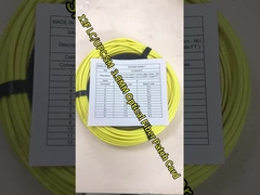 FTTH 12 Fiber Optic Cable Multimode Customized Color OM3 Indoor Distribution