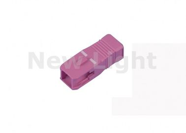 Pink Color Fiber Optic Parts SC Housing For Local Area Network CE Approved