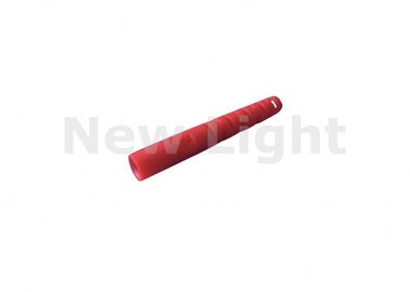 Red Color Fiber Optic Parts ST Tail Set 2.0 / 3.0 Mm Diameter With High Return Loss