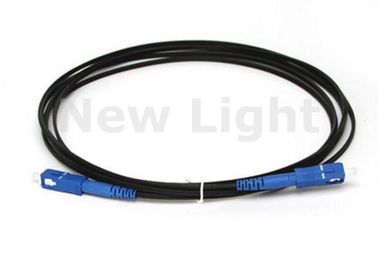 3M SC Fiber Optic Patch Cord Single Mode , Outdoor FTTH Drop Cable For LAN