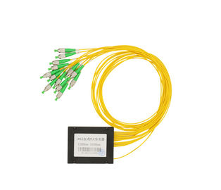 1 X 12 Internet Solution Fiber Optic Coupler Splitter FC APC WDM / CWDM