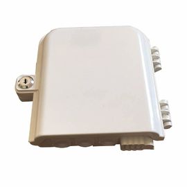 White / Black FTTH Termination Box 8 / 16 / 32 Core With PC + ABS Material