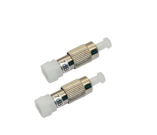 FC / UPC Type Fiber Optic Attenuator , Single Mode Fiber Attenuator For 1550nm Operation