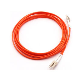 Durable Optical Fiber Patch Cord Fiber Jumper Cable LC To LC LSZH CPR Approval