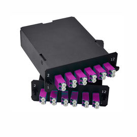 Optical Fiber MPO Cassette Module Terminal Box For Fiber Optic Transmission System