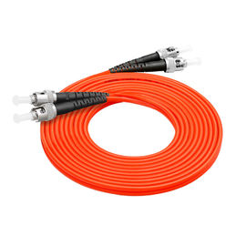 ST - FC Multimode Fiber Optic Patch Cables , Duplex Fc Fiber Patch Cord
