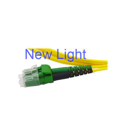 PVC/LSZH Optical Fiber Patch Cord Lc To Lc Multimode Fiber Duplex Single Mode