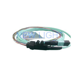 8F MPO To LC Cable MM female 50/125um PVC 3.0mm mpo 24 fiber cable