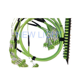 12 Core Female MPO To LC Cable Fan Out multimode MPO MTP Cable 3.0mm