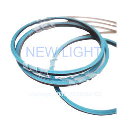 OM3 - 300 12 Core MPO To MPO Cable Male Aqua Fan Out PVC Fiber Optic Cable