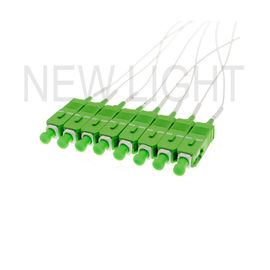1*8 Fiber Optic With Connector 1x8 Steel Tube Sc Apc Gpon Plc Splitter 1/8