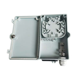 Waterproof Gland 4 Core Optical Fiber Distribution Box / Small Fiber Optic Box