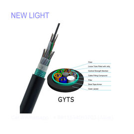 Waterproof Indoor / Outdoor Fiber Optic Cable GYFTA GYXTW GYTS GYTA Distribution