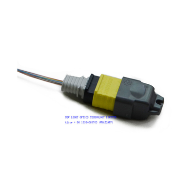 Buy Female MPO MTP Cable 8 Strand OM3 50uM Plenum MPO Harness Cable online manufacture