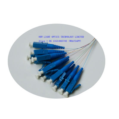 buy LSZH OFNP OFNR MTP to LC Breakout Cable 12 Core OM4 Multimode Fiber Optic Cable online manufacture