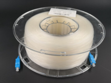Buy Transparent Optical Fiber Patch Cord Singlemode 100m online manufacture