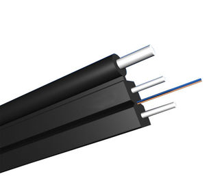 Buy 2 Core Fiber Optic Patch Cord Single Mode , FTTH Fiber Optic Drop Cable online manufacture