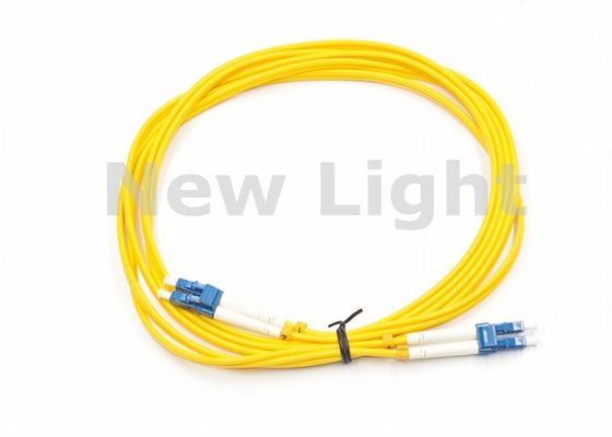 buy LC to LC Single Mode Fiber Patch Cable with 2.0mm Diameter and Good Exchangeability online manufacture
