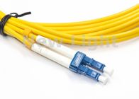 LC TO LC Fiber Patch Cable Single Mode 2.0mm Diameter With Good Exchangeability
