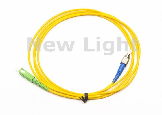 buy 1 Meter SC-FC Single Mode Optical Fiber Patch Cord for Active Device Termination online manufacture