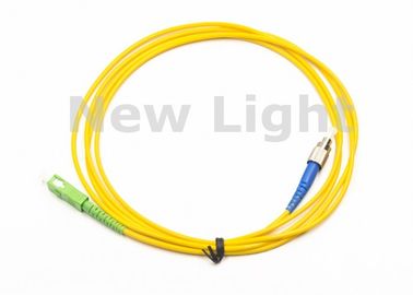 Buy SC / UPC To FC / UPC Simplex Optical Fiber Patch Cord 1m For Active Device Termination online manufacture