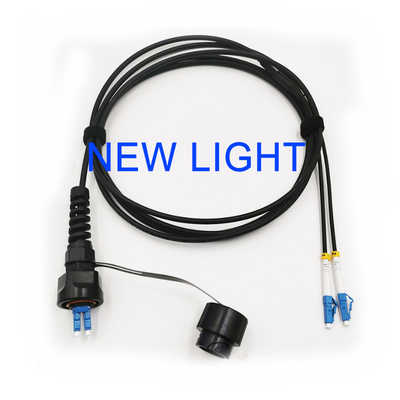 Buy ODVA MPO/APC G652D Optic Fiber Patch Cable Waterproof For FTTA CPRI RRU LTE online manufacture