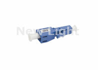 Blue Color Simplex LC Single Mode Attenuator , 4db Attenuator For Fiber Optic CATV