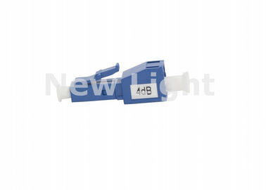 Buy Blue Color Simplex LC Single Mode Attenuator , 4db Attenuator For Fiber Optic CATV online manufacture