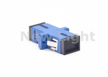 Buy Blue Color SC Fiber Optic Adapter Single Mode Simplex For Fiber To The Home online manufacture