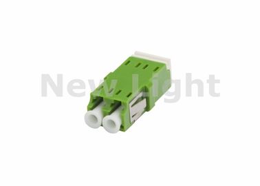 Buy FTTH / Data Center LC Duplex Adapter , Duplex LC APC Adapter Without Flange online manufacture