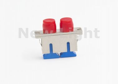 Buy Duplex SC TO FC Fiber Adapter Hybrid Metal Material For FTTH ROHS Certified online manufacture