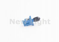 Blue / Black Color Fiber Optic Adapter SM SX Plastic Hybrid SC TO ST Fiber Adapter