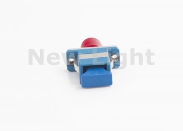 Buy SC FC SM SX Fiber Optic Adapter Plastic Hybrid Adapter For Optical Distribution Frame online manufacture