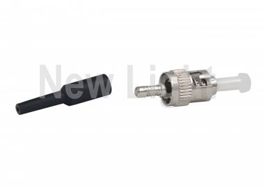 Buy ST Multimode Fiber Connectors , 0.9mm Fiber Optic ST Connector For Local Area Networks online manufacture
