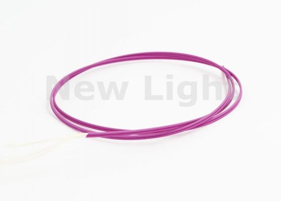 Buy Single Mode Duplex Fiber Optic Patch Cable with 3.0mm Outer Diameter and Purple Color for Indoor Use online manufacture