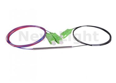 Buy High Reliability Fiber Optic Splitter / SC APC 1x2 PLC Splitter For Local Area Networks online manufacture