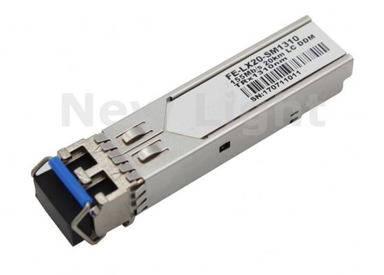 Buy 160km Transmission Distance 1550nm Wavelength Single Mode SFP Optical Transceiver Module online manufacture