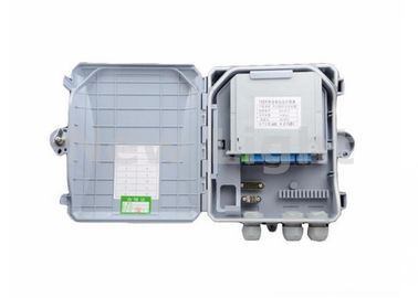 Buy 1 X 8 Core Optical Termination Box , White Color Cable Termination Box For LAN online manufacture