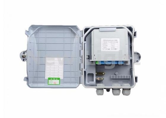 buy 8 Core FTTH Termination Box with IP65 Protection for Wall Mountable Fiber Optic Assembly online manufacture