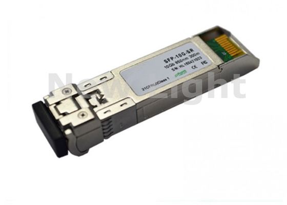 Buy OEM SFP+ Transceiver 10G Data Transfer 300m Transmission 850nm Wavelength Optical Transceiver Module online manufacture